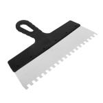 Шпатель малярный нерж пласт ручка 30см зуб 0,8*0,8см ГЦ/683-154 архив