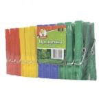 Прищепки д/белья Умничка пласт малые 7,4см*24шт Мультипласт/D0724-24 (м) ---