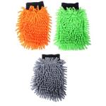 Мочалка-варежка д/мытья автомобиля микрофибра 20*14см New Galaxy ГЦ/728-013 (Б)