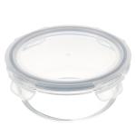 Контейнер д/продуктов жаропроч стекло 0,6л круг на защелках пласт крышка ГЦ/825-013