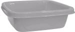 Таз пласт 10л квадр Step серебрянный Пластик Репаблик/SV3940СБ
