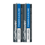 Батарейка LR03 GoPower алкалин мизинчик запайка 2шт/00-00015600
