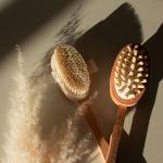 Мочалка Щетка д/тела двойная с натур щетиной/361-028