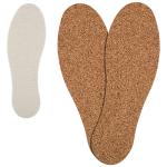 Стельки д/обуви р-р 36-45 натур пробка СКР/006715