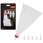 Мешок кондитерский 6 насадок 25*14*3см Маллони/005102