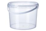 Ведро PP 5,5л d240мм с крышкой ОСВ КЗ б/этик