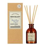 Ароматизатор-диффузор д/помещений с палочками New Galaxy 40мл Perfume Vetiver&Lemon Bergamot/778-196