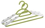 Комплект вешалок д/верхней одежды с накладками р48-54 салатовая/серая Мартика/С512Н