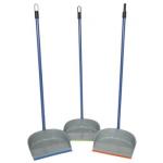 Совок д/мусора с резиновой кромкой с ручкой 80см Мультипласт/MPG1307