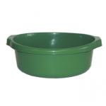 Таз пласт 10л круглый с ручками Мульти зеленый Мультипласт/MPG8461 (25)