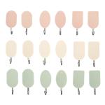 Набор крючков пакет 2шт Веселый роджер 3цв ГЦ/WF-312/2/440-302