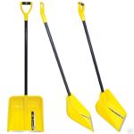 Лопата д/снега 38*36см с оцинк кромкой метал черенок V обр ручка Эксперт Скиф/79 523/8921-01