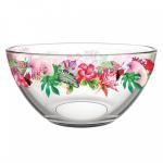 Салатник стекл 0,25л Фламинго в тропиках Декостек/322/1-Д/Т00016030