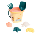 Набор детский д/игры с песком (грабли+лопатка+ведерко+4форм+сито) Пласт Тим/LA115512573