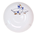 Блюдце фарфор 14см Гуси новые Дулевский ФЗ/114822