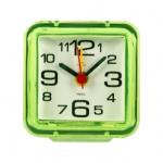 Будильник кварц зеленый корпус Классика/В1-003