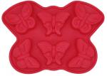 Форма д/выпечки силикон 6 ячеек Бабочки 32,5*20,5*4см Катунь/L-311