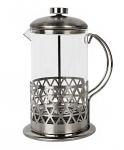 Френч-пресс 1000мл боросил стекл 9,7*12,3*22,5см/фп1000-х