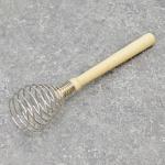 Венчик с деревянной ручкой 26см МХТ/1007/883-099