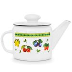 Чайник эмал 1л Фруктовое ассорти Эстет/ЭТ-72540