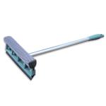 Окномойка Умничка 20см с ручкой 50см зеленый Мультипласт/H99-WR020