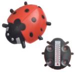 Термометр оконный присоски 17*17см Божья коровка пакет Инблум ГЦ/473-005