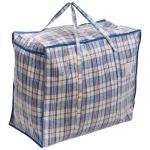 Сумка хозяйственная неткан Клетка 60*50*30см Рыжий кот СКР/008579