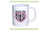 Кружка керам 0,35л Мой герой MFK20335/59417
