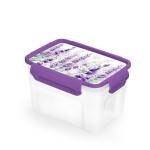 Lavender Контейнер д/СВЧ 1,1л с защелк Полимербыт/4379244