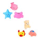 2 Игрушка Набор фигурок-пищалок 3шт резина 2диз ГЦ/260-018