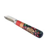 Овощечистка металл с деревянной ручкой худож роспись МХТ/1280