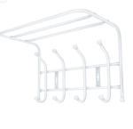 Вешалка настенная 40,5*26,5*24,5см с полкой матовый белый Ника/ВП4/МБ