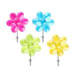 Крючок на присоске Прозрачный цветной Веселый роджер Ветта/440-015