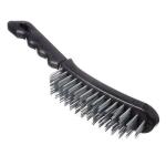 Щетка металлическая 6-и рядная пласт ручка Ермак ГЦ/656-072