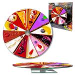 Блюдо вращающееся 280мм стекло КВ/105-1426