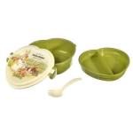 Зайчата Ланч-бокс пласт 13,5*16см сердце ГЦ/829-144