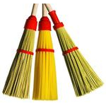 Метла №6 полипропилен 38х19см с резьбой Круглая большая б/ч/101220 б/этик