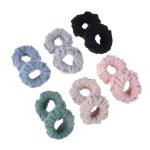 2 Набор резинок д/волос 2шт d6см 6цв ACS-14 ЮНИLOOK/322-011 (э) МИН 6ШТ