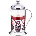 Френч-пресс стекл 0,8л метал корпус п/уп МБ/28860