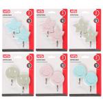 Набор крючков 2шт Веселый роджер Настроение акрил металл 2диз 3цв Гала/440-191 - 