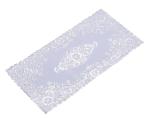 Салфетка ажурная прямоугольник 40*84см перламутр Grace Лейс LO-0988PU/96315