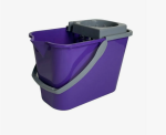 Ведро МОП 10л прямоуг с носиком с отжимом фиолетовое Мультипласт/MPG961543