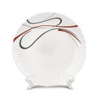 Тарелка стеклокерам мелкая д21,5см Геометрия (6)/15016-твч8,5