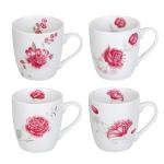 Кружка фарфор 0,25л Пионы 4диз ГЦ/806-145