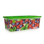 Коробка Ягоды прямоуг 5,5л Полимербыт/51116