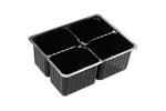 Кассета д/рассады 4 ячейки 18*13,5*6см мини/00035585 МИН 5 шт.