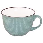 ШАРМ Кружка фарфор 0,45л тюльпан мятный Аппетит ПЛТ/WWSHARM450-2