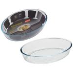 Форма д/запекания стекло овал без ручек 0,7л Cristallino Маллони СКР/005562