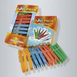 Прищепки д/белья пласт 24шт Дельфин МХТ/ПБ003