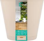 Горшок д/цветов Изи Гроу 5л с прикорневым поливом сливочный Пластик Репаблик/IG470710001